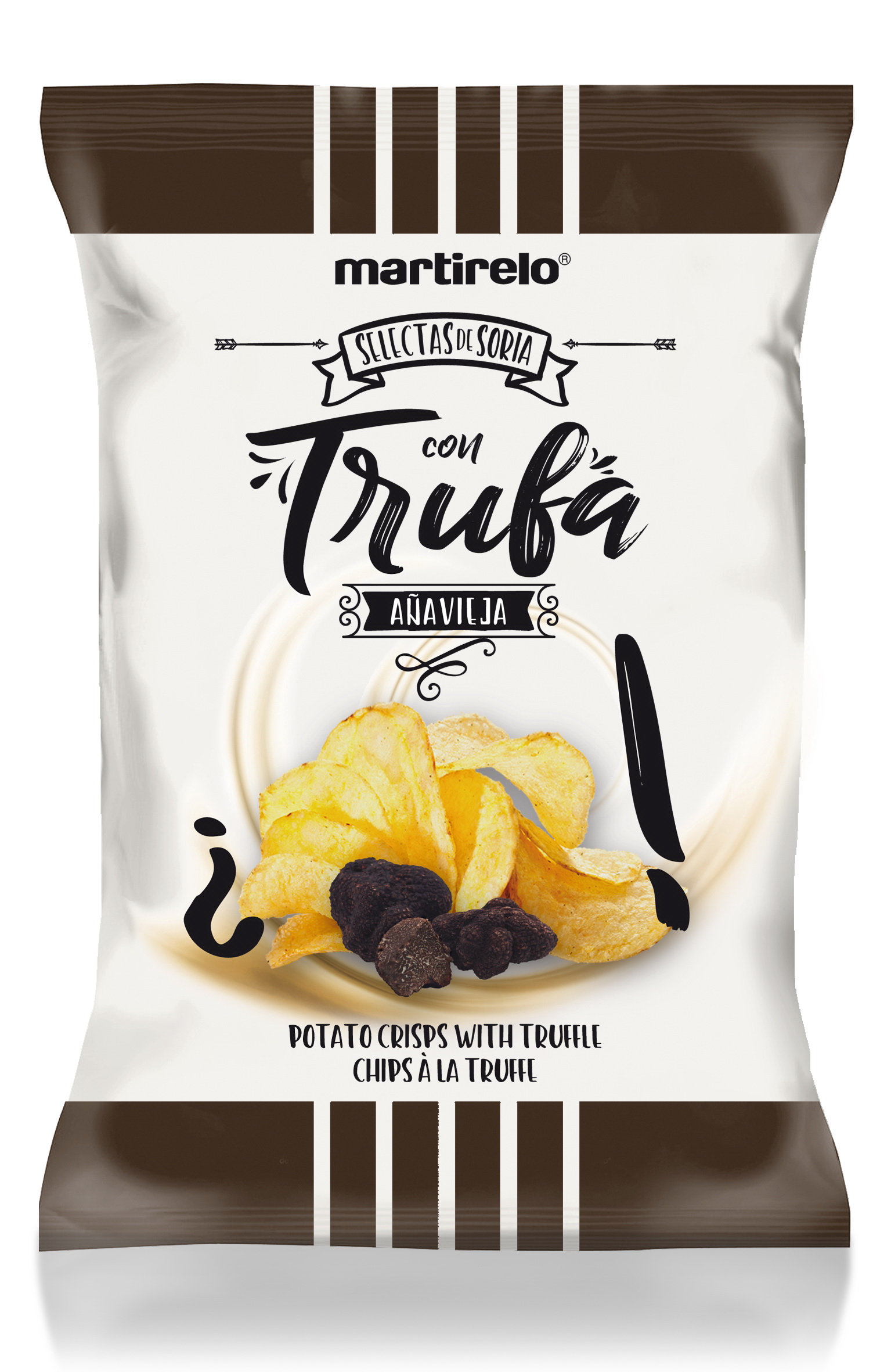 Patatas fritas con trufa.